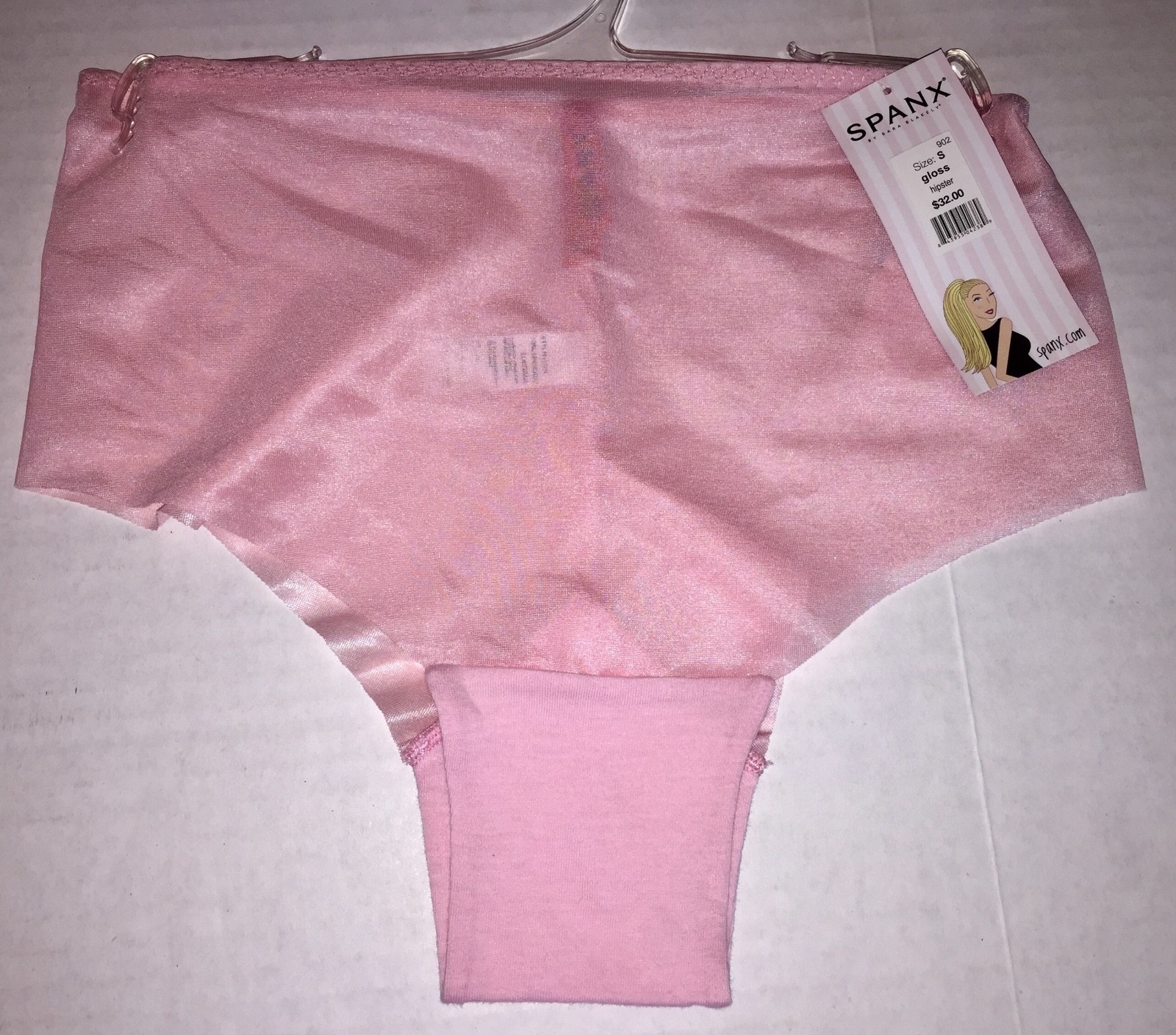 Spanx Hipster Panty Skinny Britches Sheer Smoothing Shaping Nude Pink Layers 902