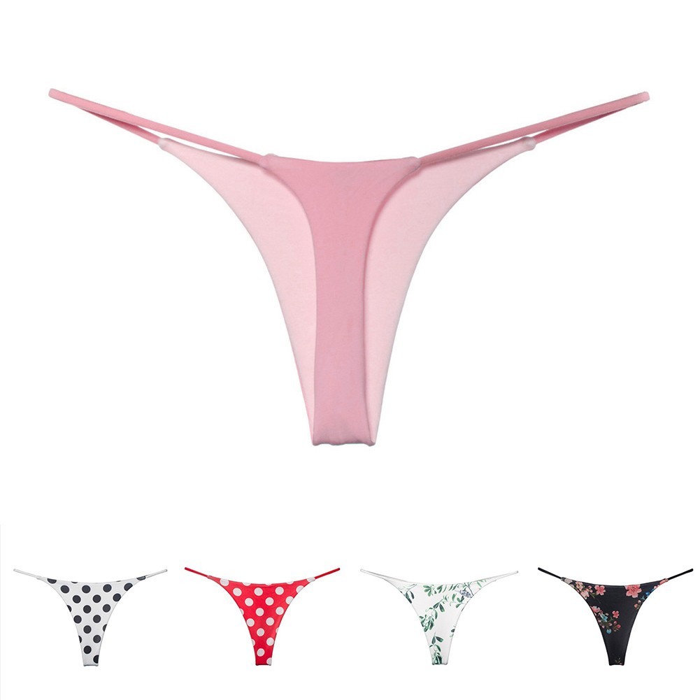 16) Comfortable Thin Strap Sport Yoga T Pant Bikini Thong Different Colors