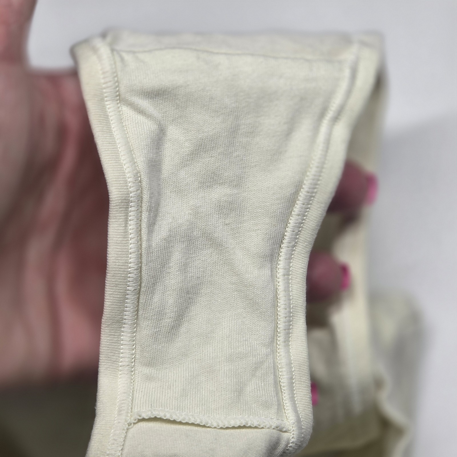 SKIMS Cotton Jersey Cheeky Tanga Bone Medium NWT