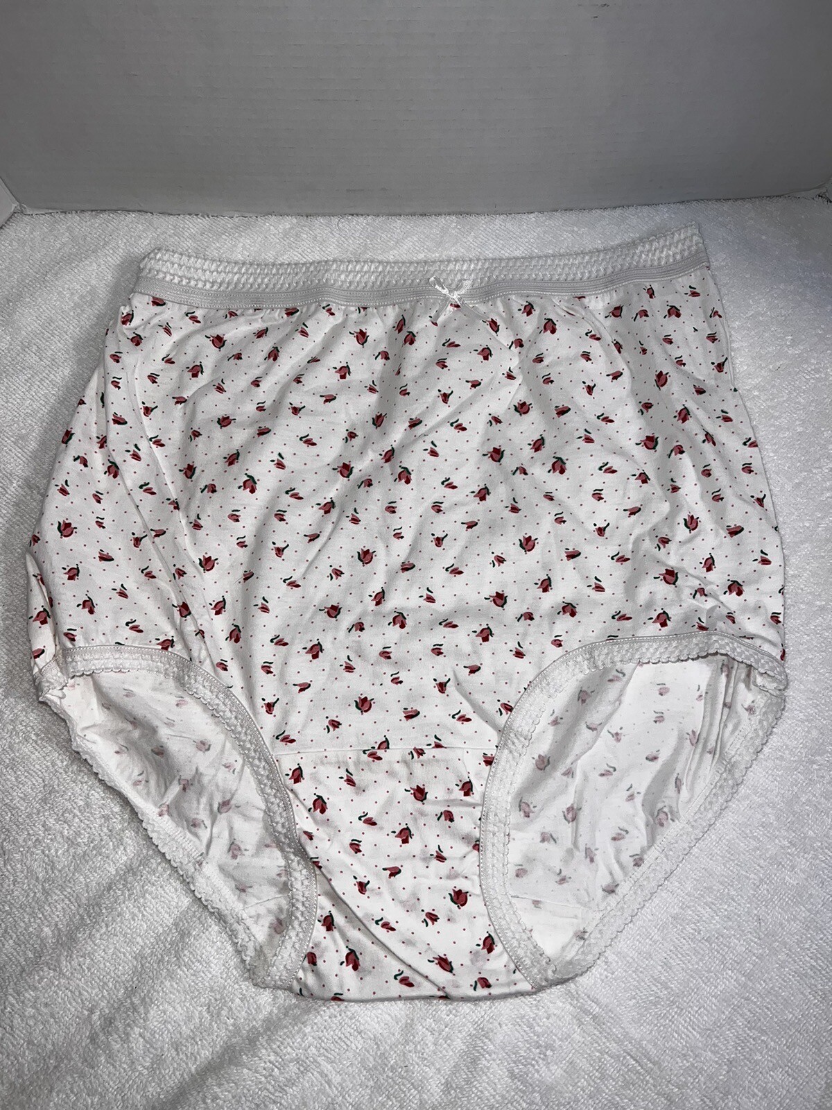 Women Full Coverage Panties Cotton Intimate Fashion By Teri Floral 6pk Size 10