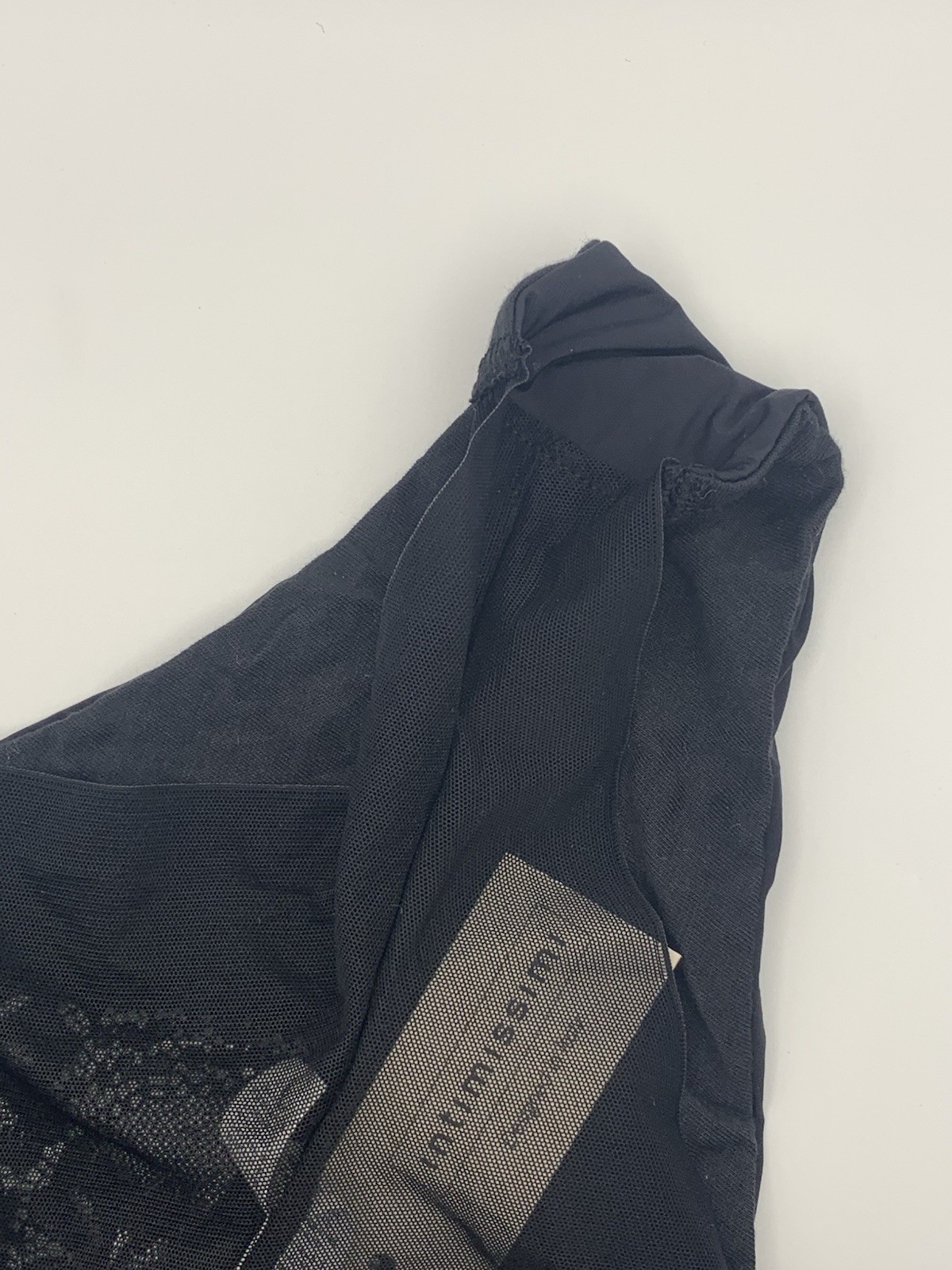Intimissimi Ladie Knickers Mesh & Lace XL BNWT Freepost Black