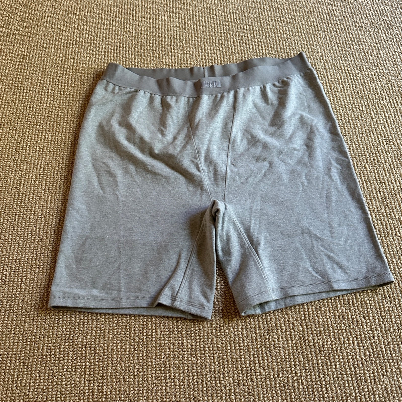 Skims Heather Gray Outdoor Basics Bike Shorts, Size 3X NWT