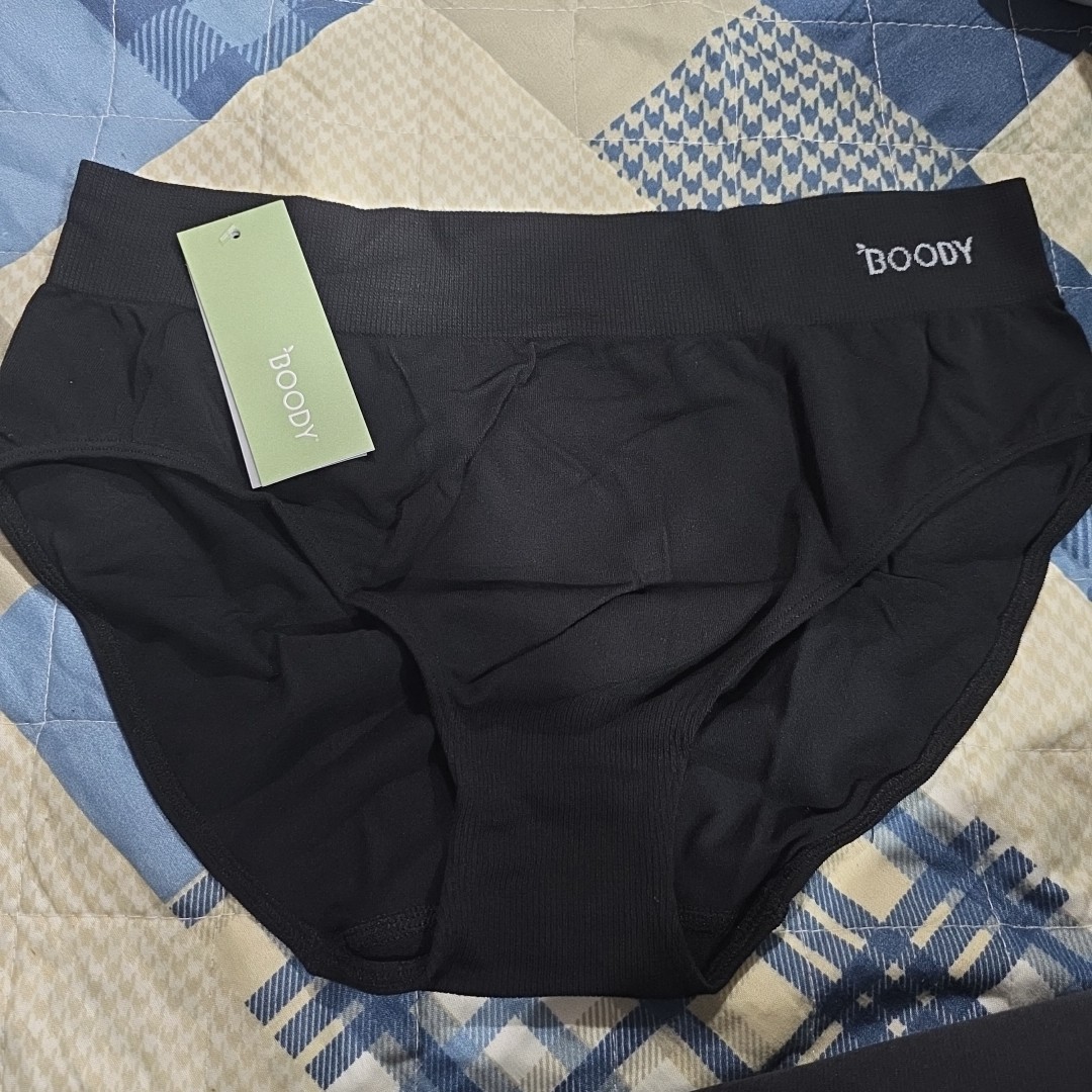 Boody Full Briefs Black – Size Small