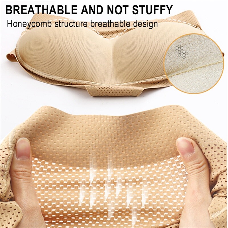 Womens Padded Push Up Panties Shaper Fake Buttocks Seamless Hip Enhancer Briefs