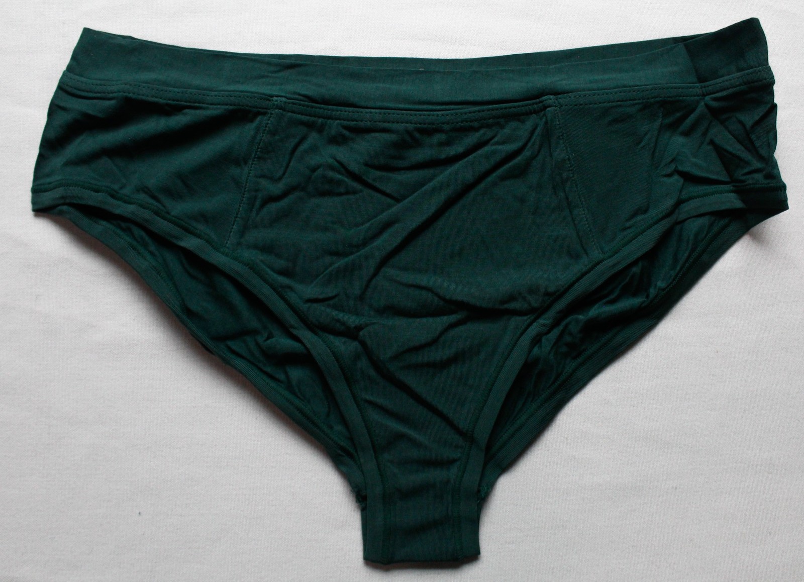 Huha Women’s Modal Soft Breathable Mineral Cheeky Panty ZG3 Green Large NWT