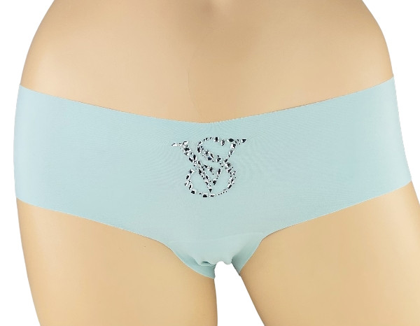 VICTORIA’S SECRET NO SHOW CHEEKY PANTY RHINESTONE VS LOGO XS S M L XL XXL NWT