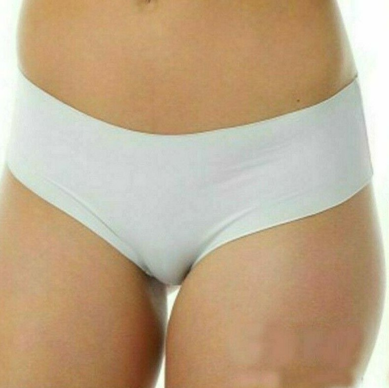 Ladies NO visible panty line VPL BRIEFS knickers panties black white nude laser