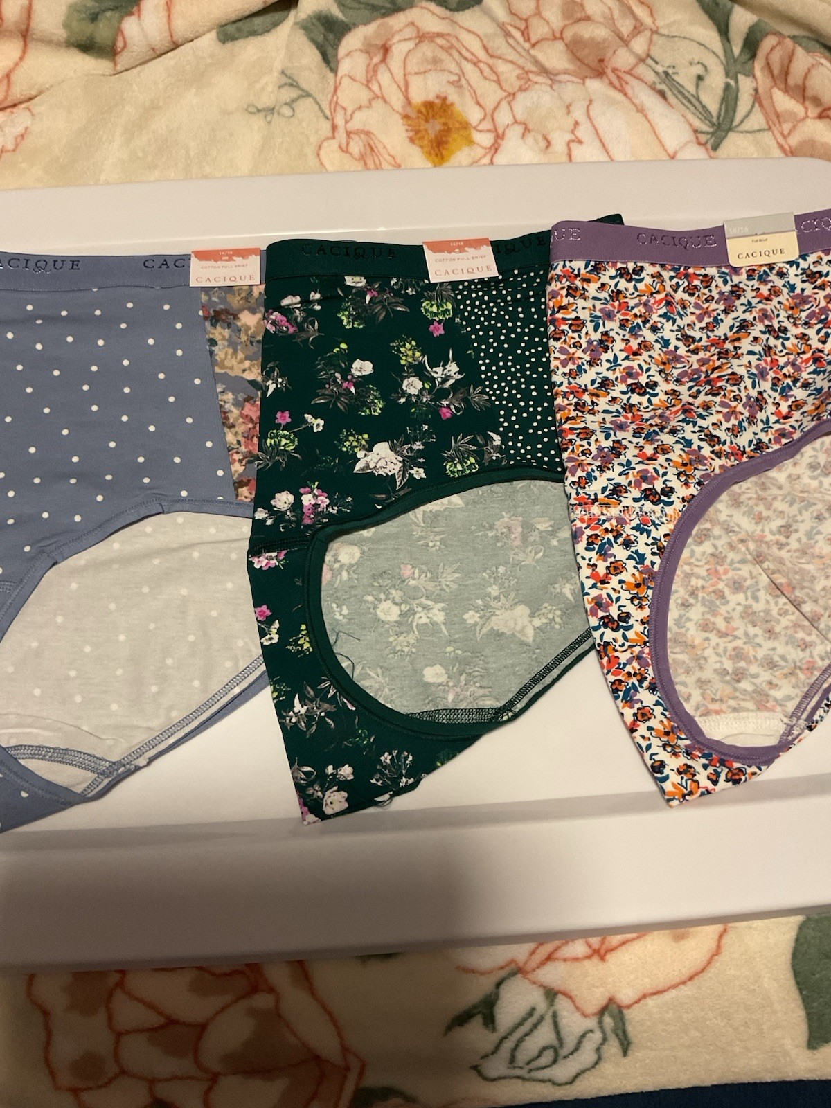 Lot Of Three Lane Bryant Regular Briefs New With Tags Size 14-16