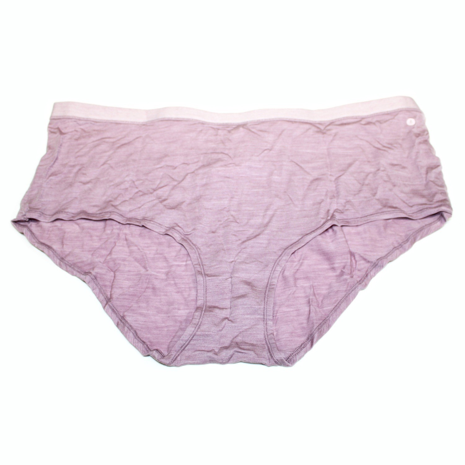 Allbirds Trino Women’s Shortie Underwear Purple Merino Wool Blend XXXL 39-40″
