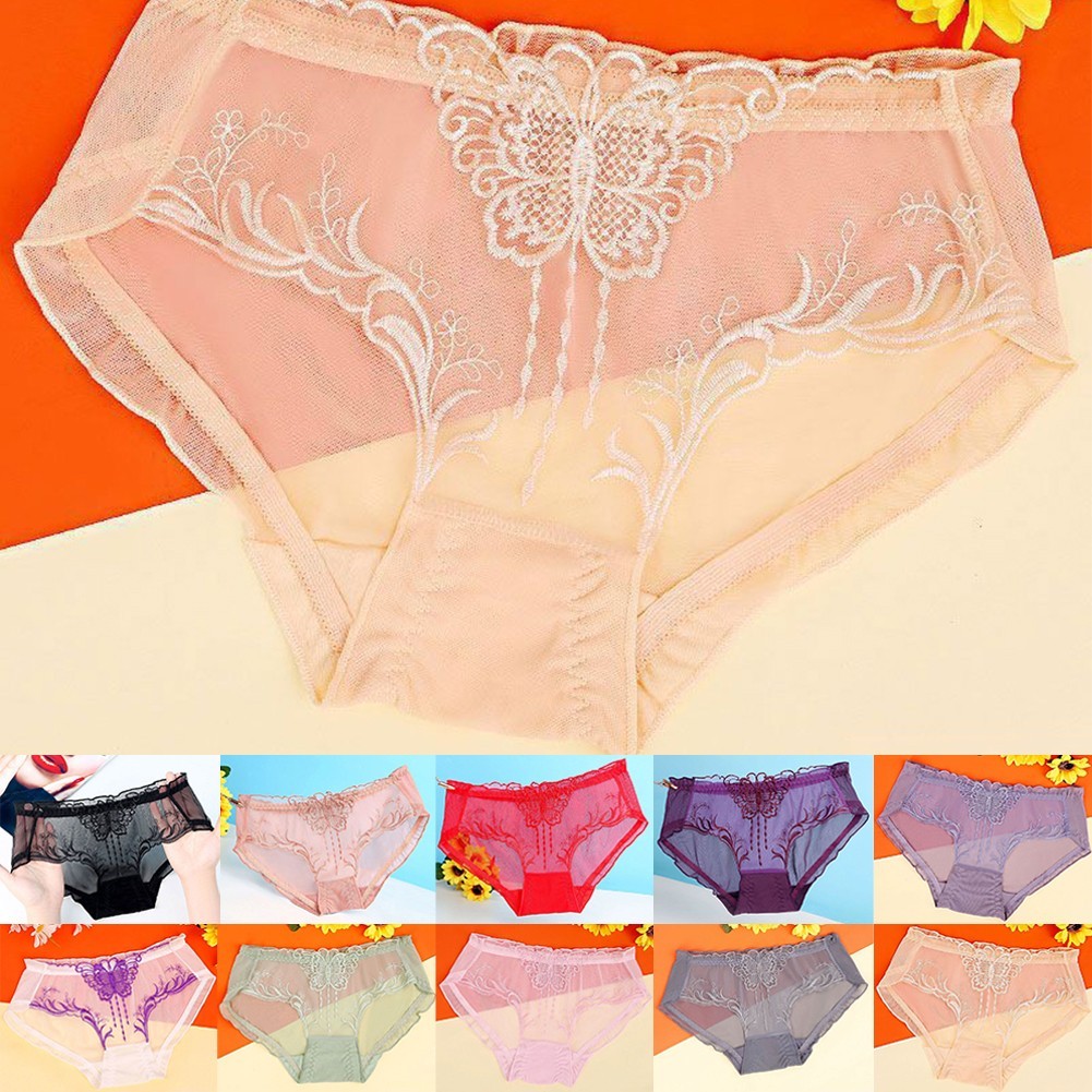 Hot New Women Knicker Sexy Sheer Panties Ultra-thin All Seasons Female