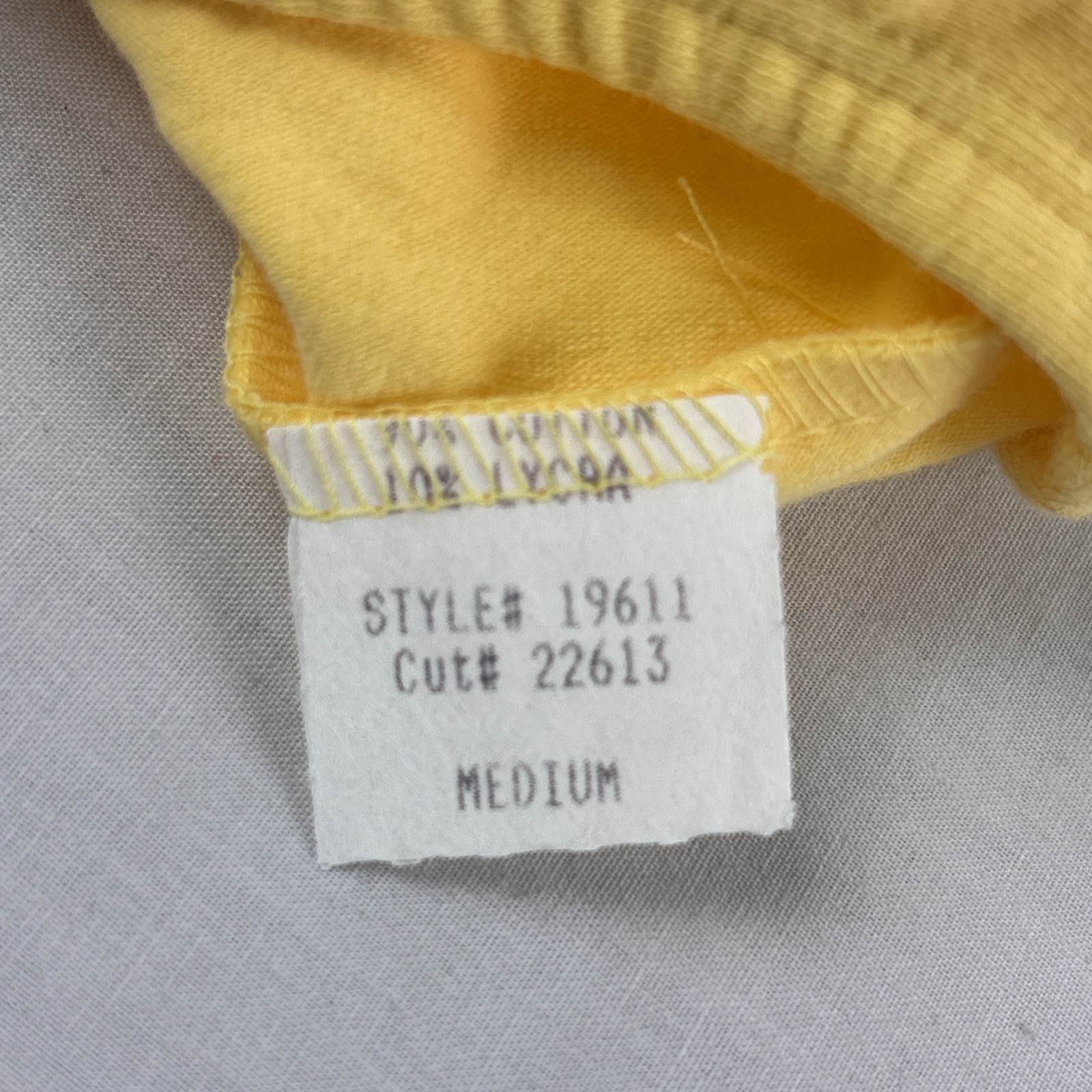 Fancy Pants Women’s Yellow Panties Size Medium Made in U.S.A. New Old Stock