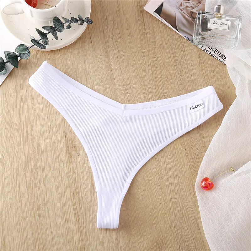 1/7Pcs Womens Sexy G-string Lingerie Cotton Briefs V-Waist Panties Low❤Underwear