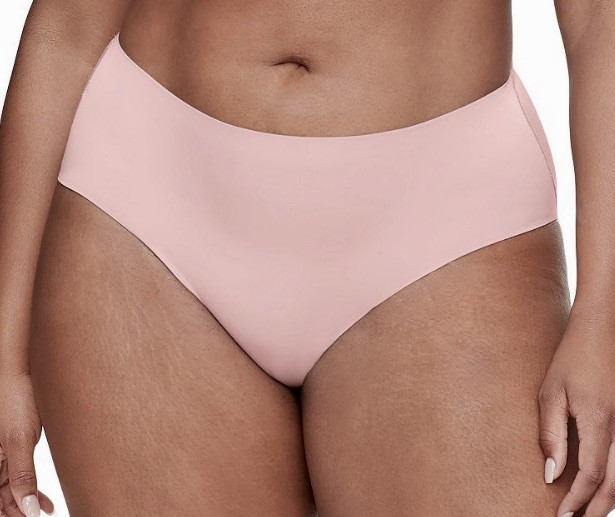 WARNERS Smooth It Over Modern Hi Cut Blush Pink Panty Womens Sz S 5 2XL 9