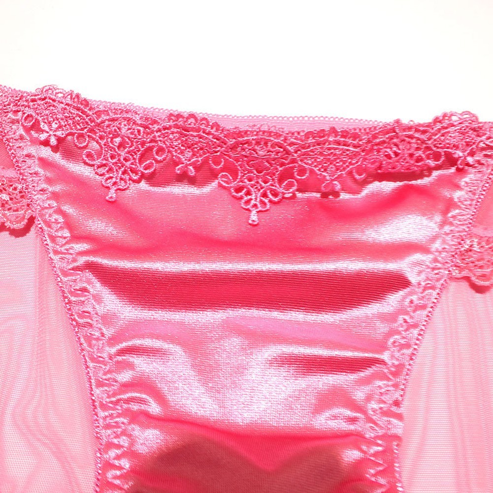 Women’s Lightweight Breathable Briefs Traceless Satin Silky Soft Underwear