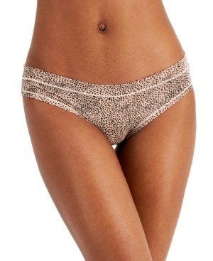 Alfani Bikini-Style Panty Cheetah Modal/Elastane, S
