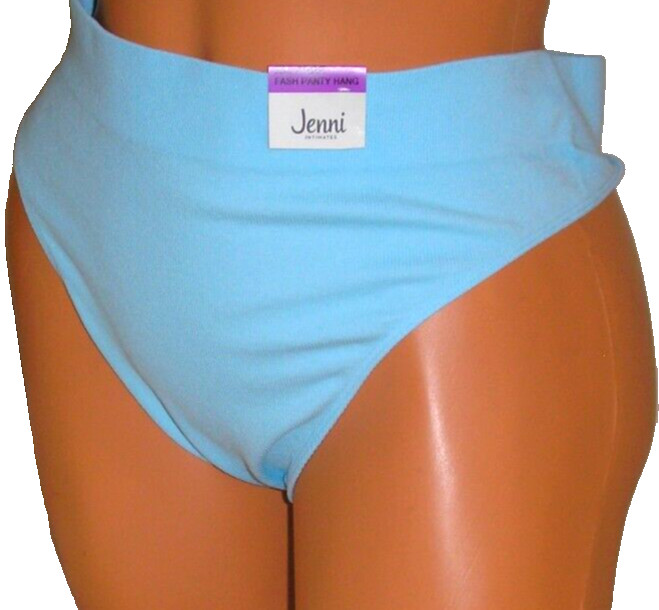Panties Lingerie Jenni Ribbed Blue Thong XXLarge Adult Gift
