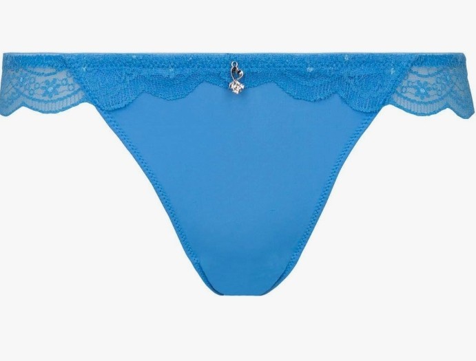 Cybele Skyline Blue Briefs Knickers Pants Panties Panty Knickers lace rear sexy
