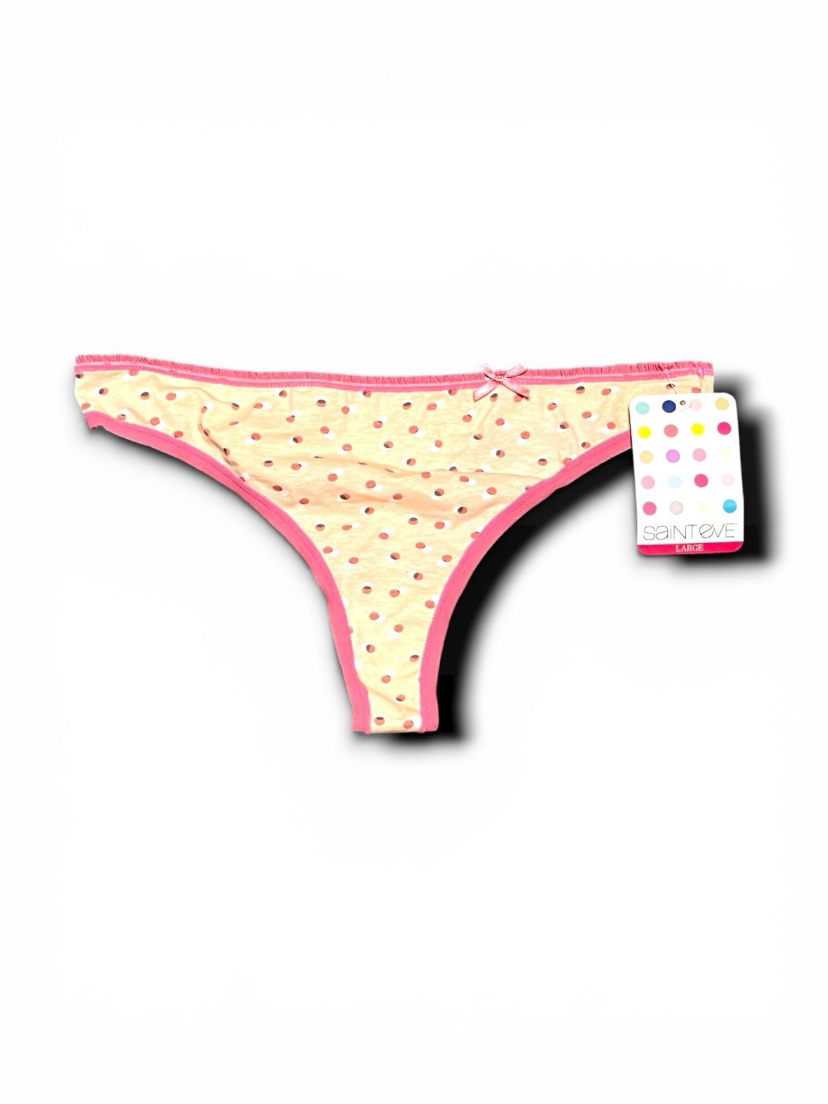 Saint Eve Everyday Comfort Cotton Thong Panty – Large