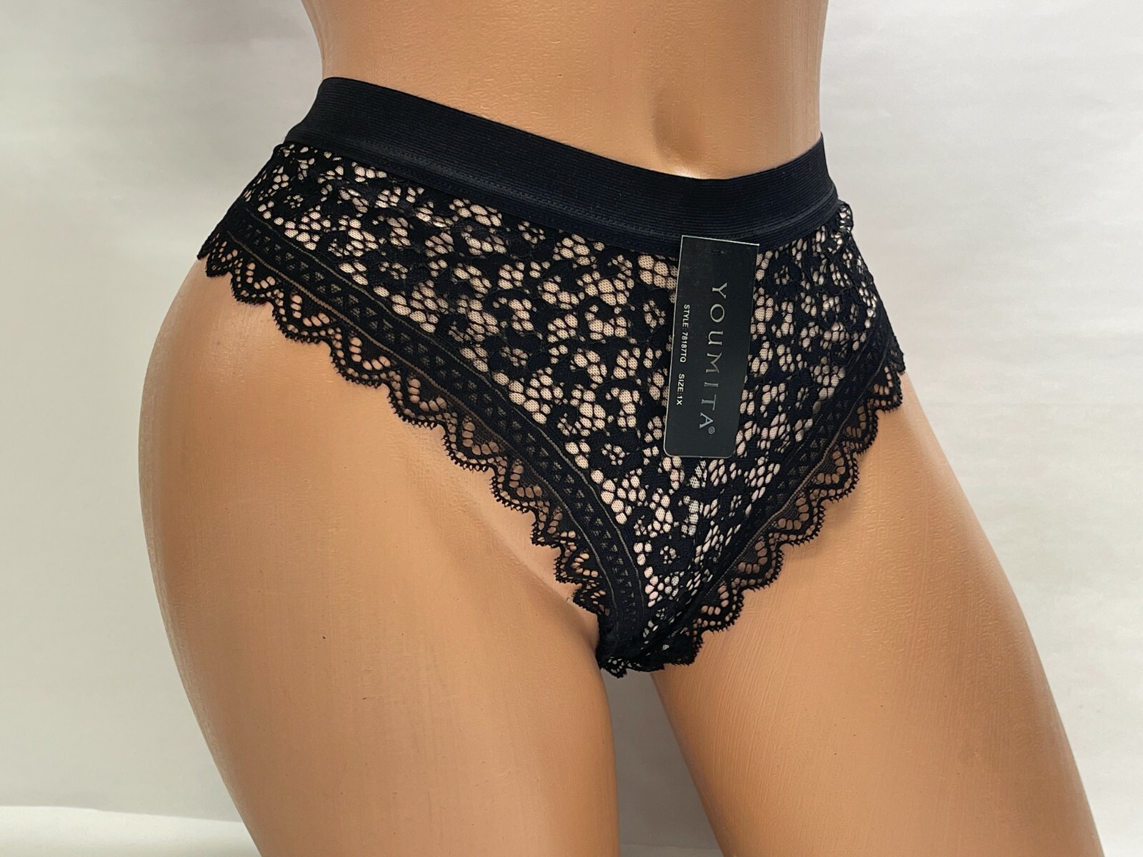 6-12 Women Lace G-string Thongs Lingerie Underwear Panties PLUS SIZE 78187 1X-3X