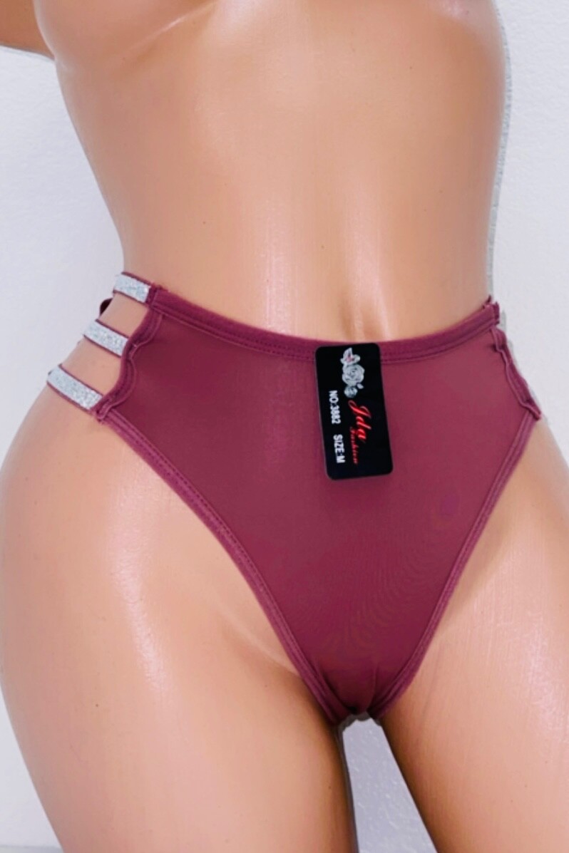 3/6 Women’s Sexy High Cut Bikini T-back Underwear Panties-Lingeries Sleepwear 92