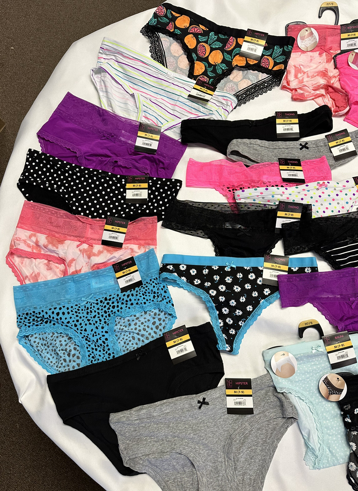 Women’s No Boundaries Undies NEW! Sizes XS-XXXL Style HIPSTERS