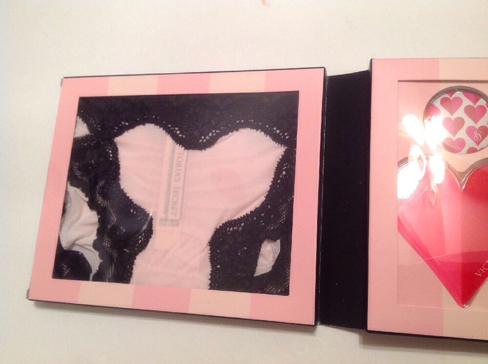 Victorias Secret Novelty Personalized Panty Kit OS Valentine Decorations NWT