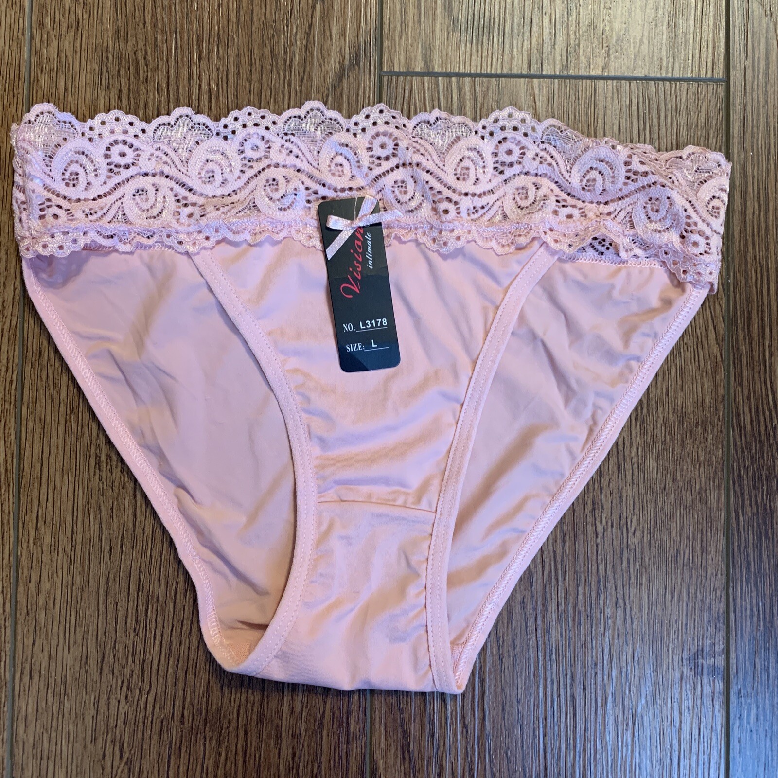 NWT SEXY! Size L Vision Bikini Panties (They run VERY small more like SMALL