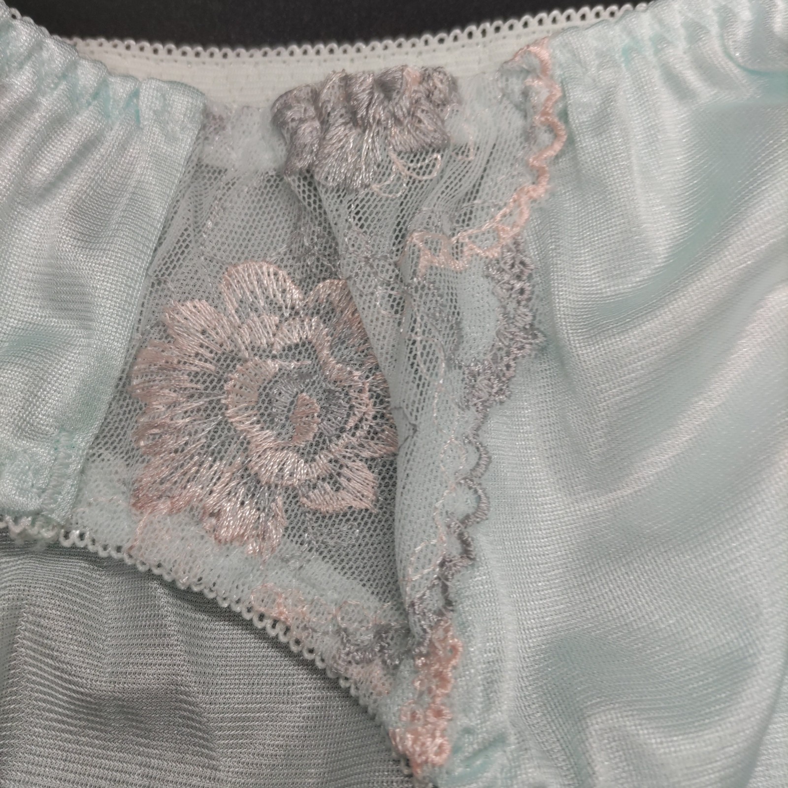US SIZE 2XL SHINY NYLON TRICOT PANTIES from Japan