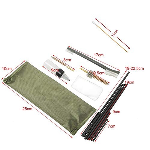 Nylon Gun Cleaning Kit Gun Accessories Clean Tools Portable .22 22LR .223 and…