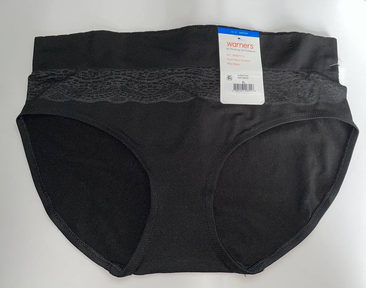 Warners All You Need No Problems & Smooth It Obver & Lace Thong Panty XL/8