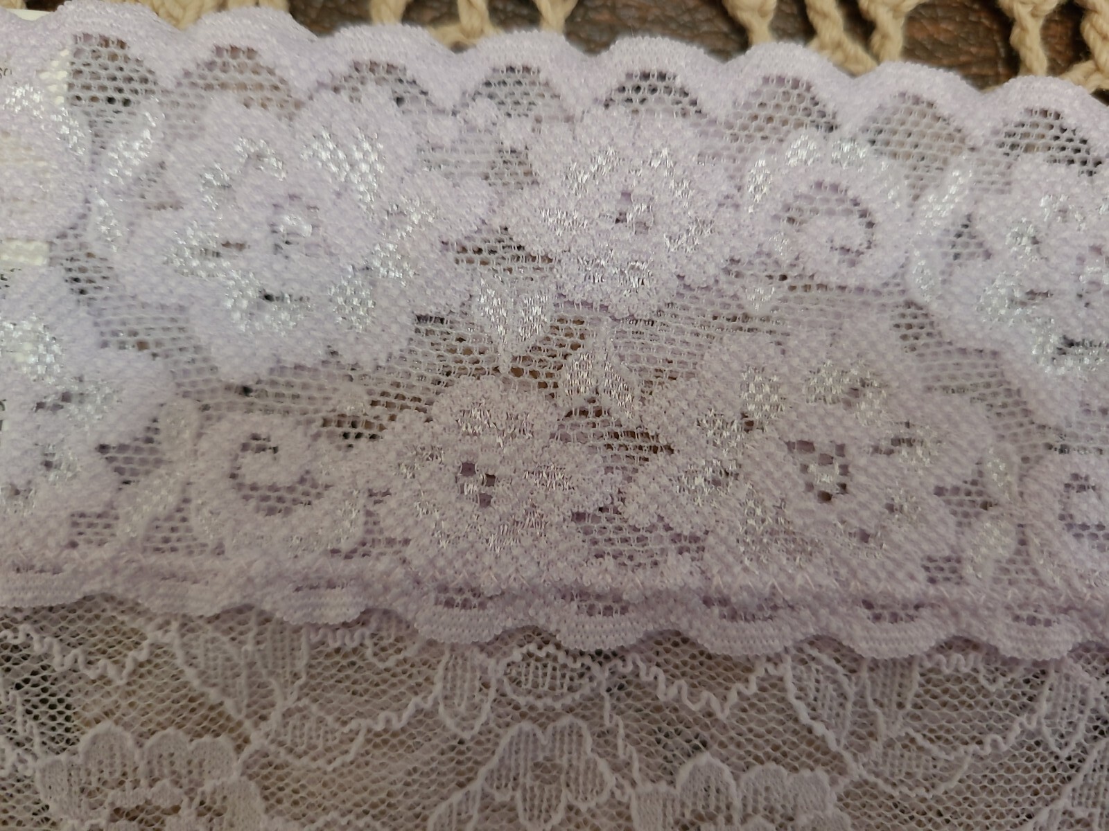 8/XL FLIRTITUDE SeXy See Thru Peek a Boo ChEEky Lace Panties ~ NWT