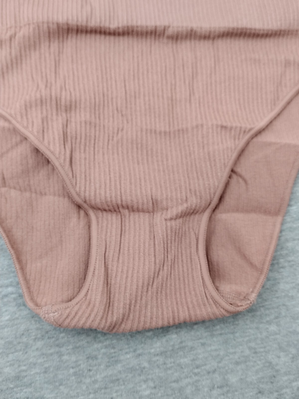 SKIMS Full Brief Ribbed Panties Women’s Color Rose Clay Size XXS/XS PN-CBR-0110
