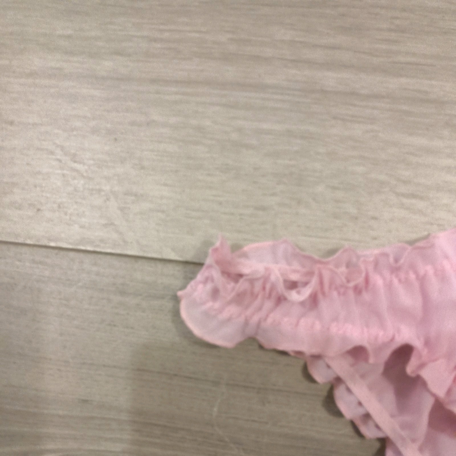 BNWOT Vintage Ann Summers Pink Chiffon & Diamonte Princess Panties Sz Mdm 10-14