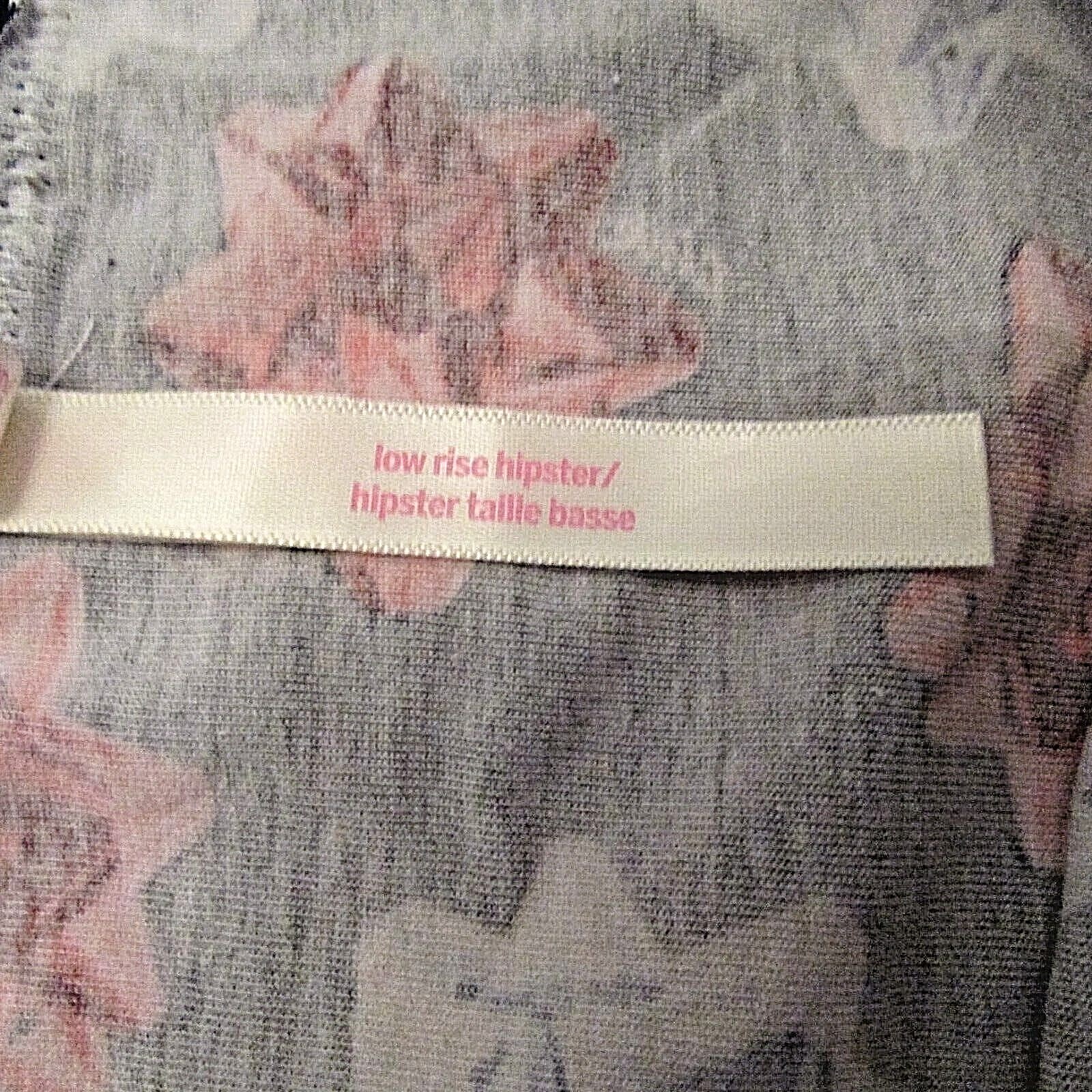 Victoria’s Secret PINK Cotton Blend Low Rise Hipster Hiphugger Bikini Panties M