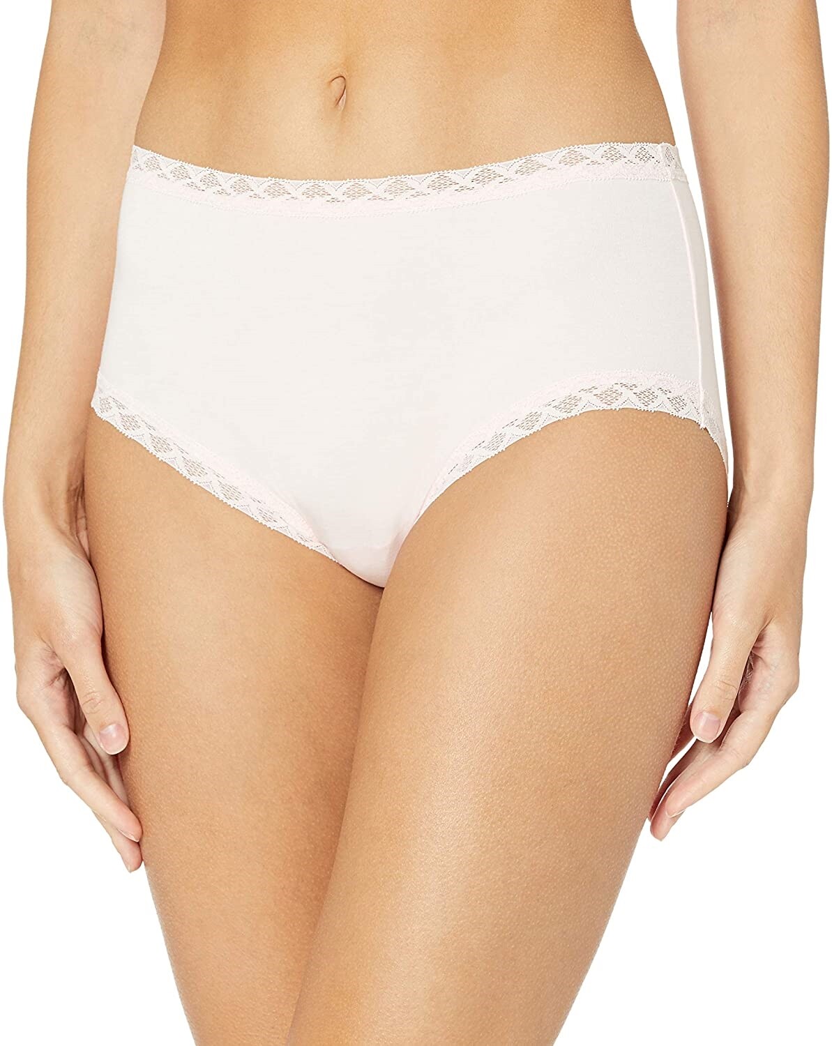 Natori 265191 Women’s Bliss Full Brief  Blushing Pink Underwear Size S