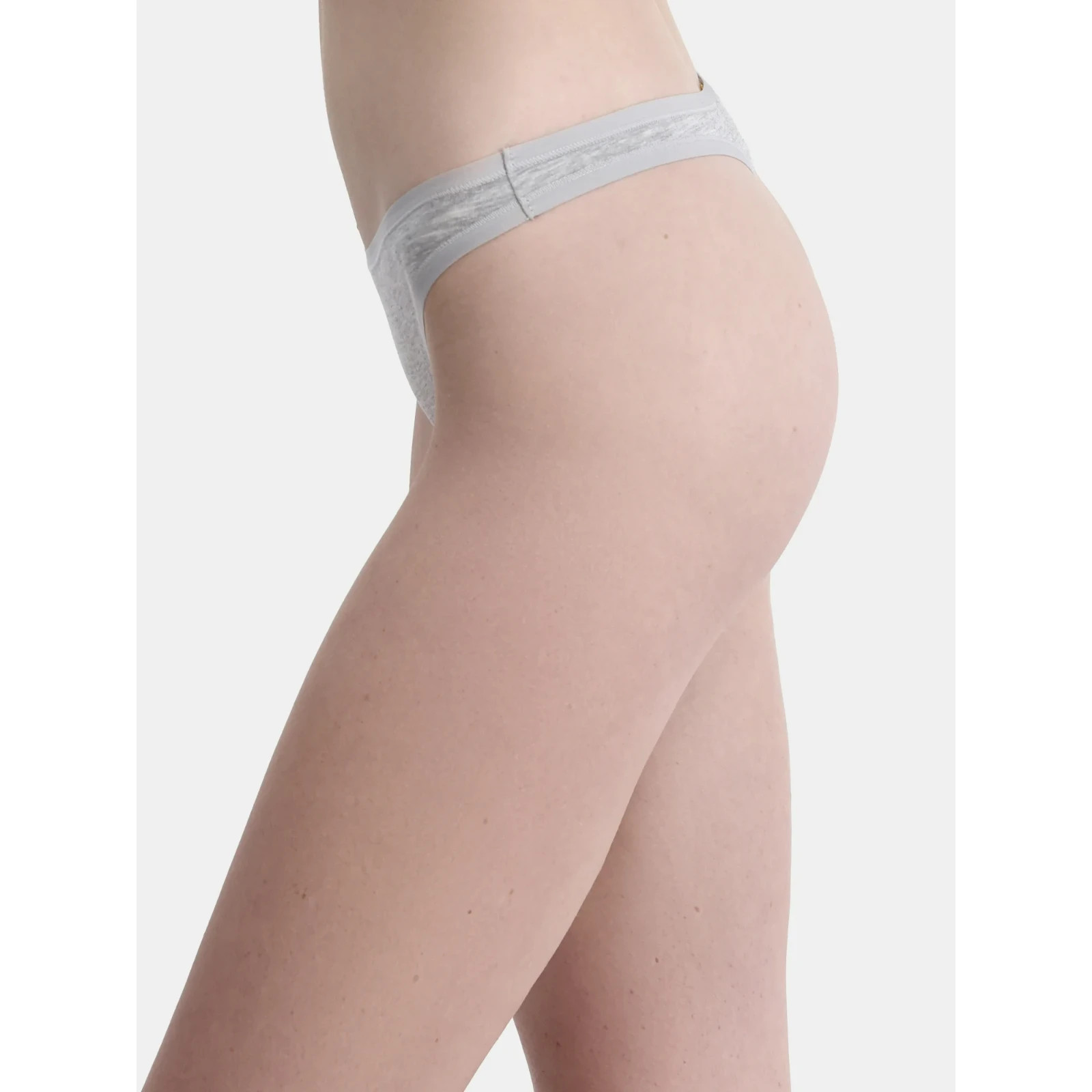 No Boundaries Women’s 7 Pack Cotton Thong Panties, Assorted Colors Size XS(0/2)