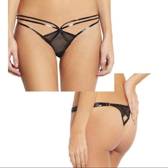 AGENT PROVOCATEUR JET THONG SIZE MEDIUM / LARGE / XLARGE BNWT