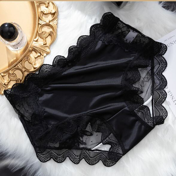 1/6 Pack Lot Womens French Lace Satin Panties Briefs Underwear Lingeries Undies