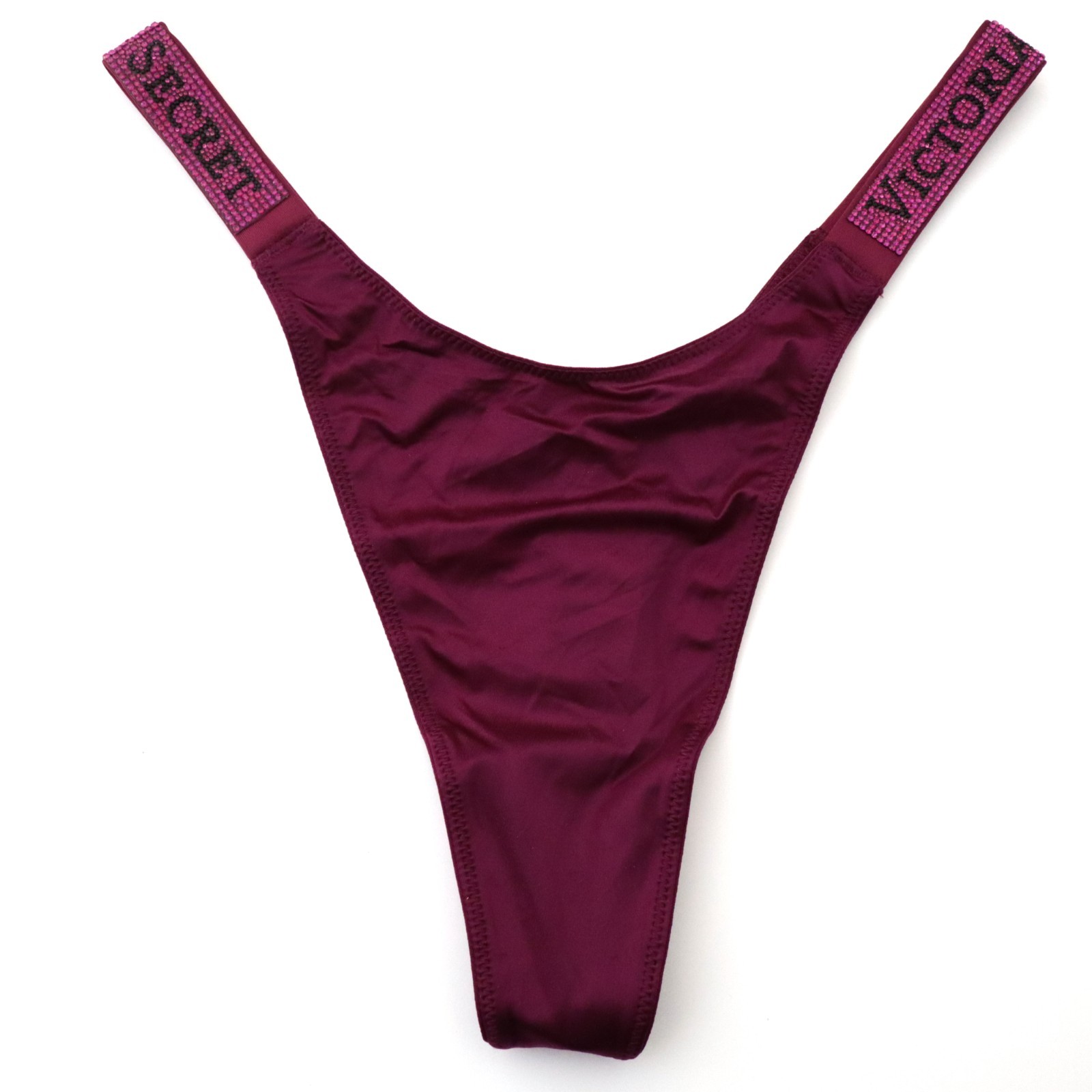 Victoria’s Secret Very Sexy Satin Logo Shine Strap Thong Panty S M L XL