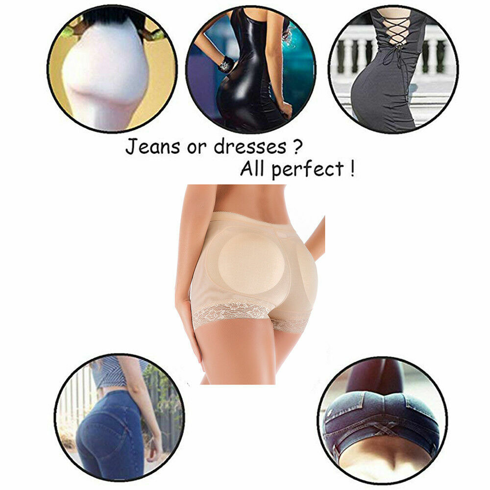 Butt Lifter Panty With Pads Seamless Women Booty Enhancer Padded Shorts Shaper