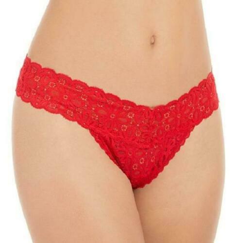 Jenni Womens All Over One Size Lace Thong Underwear OS Fits S-XXL, OS Fits 1X-3X