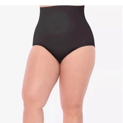 NWOT RUBY RIBBON Size XXL Black Everyday High Waisted Shapping Brief