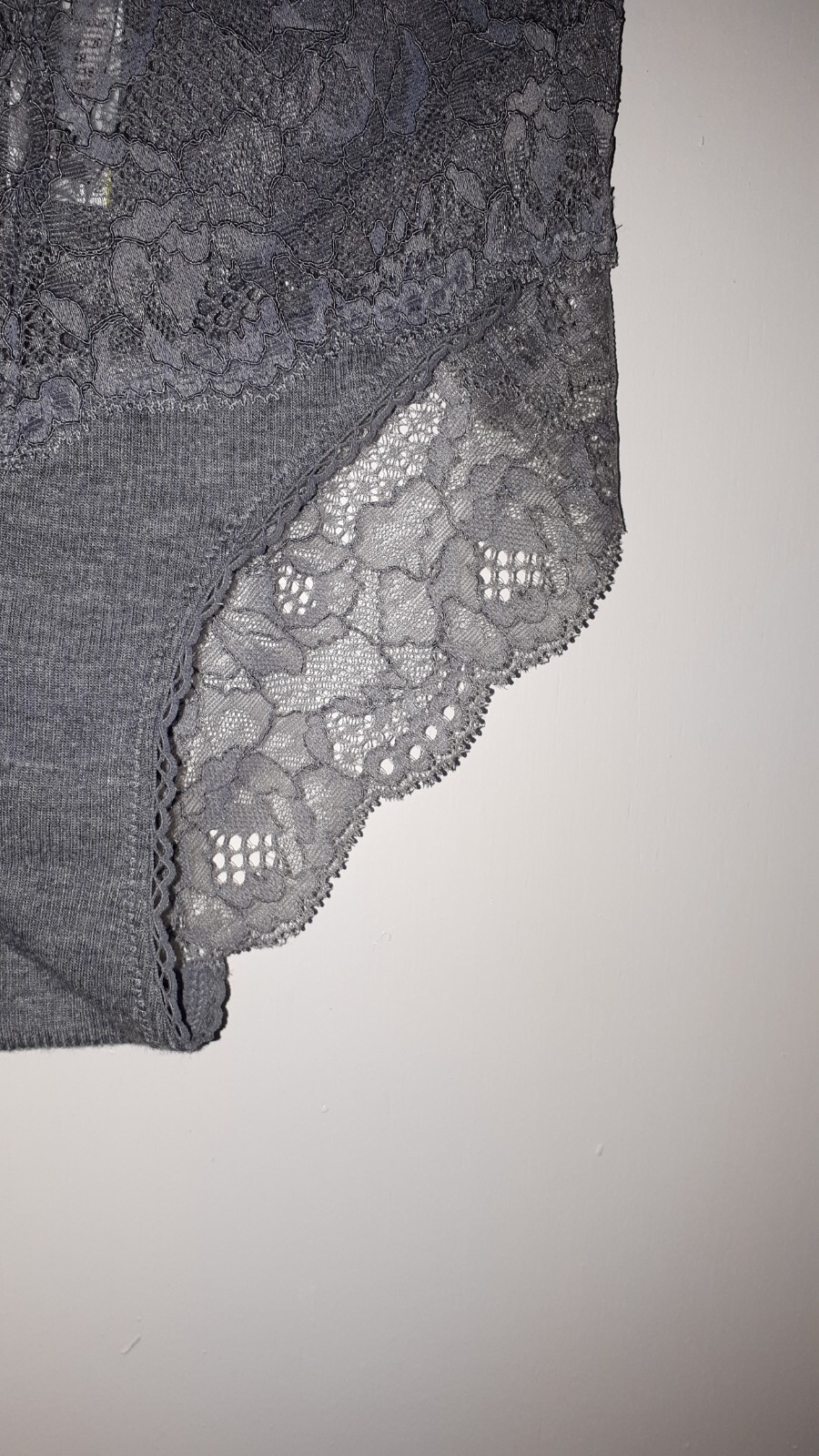 Women’s M&S Rosie Lounge Grey Marl Brazillian Knickers UK Size 20 BNWT