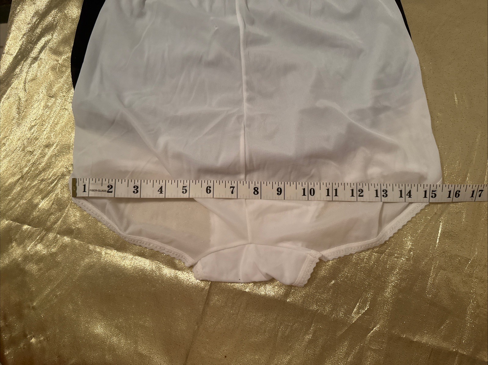 NEW 2 Pair Bali Skimp Scamp Briefs Panties #2633 One Black One White Size XL/8