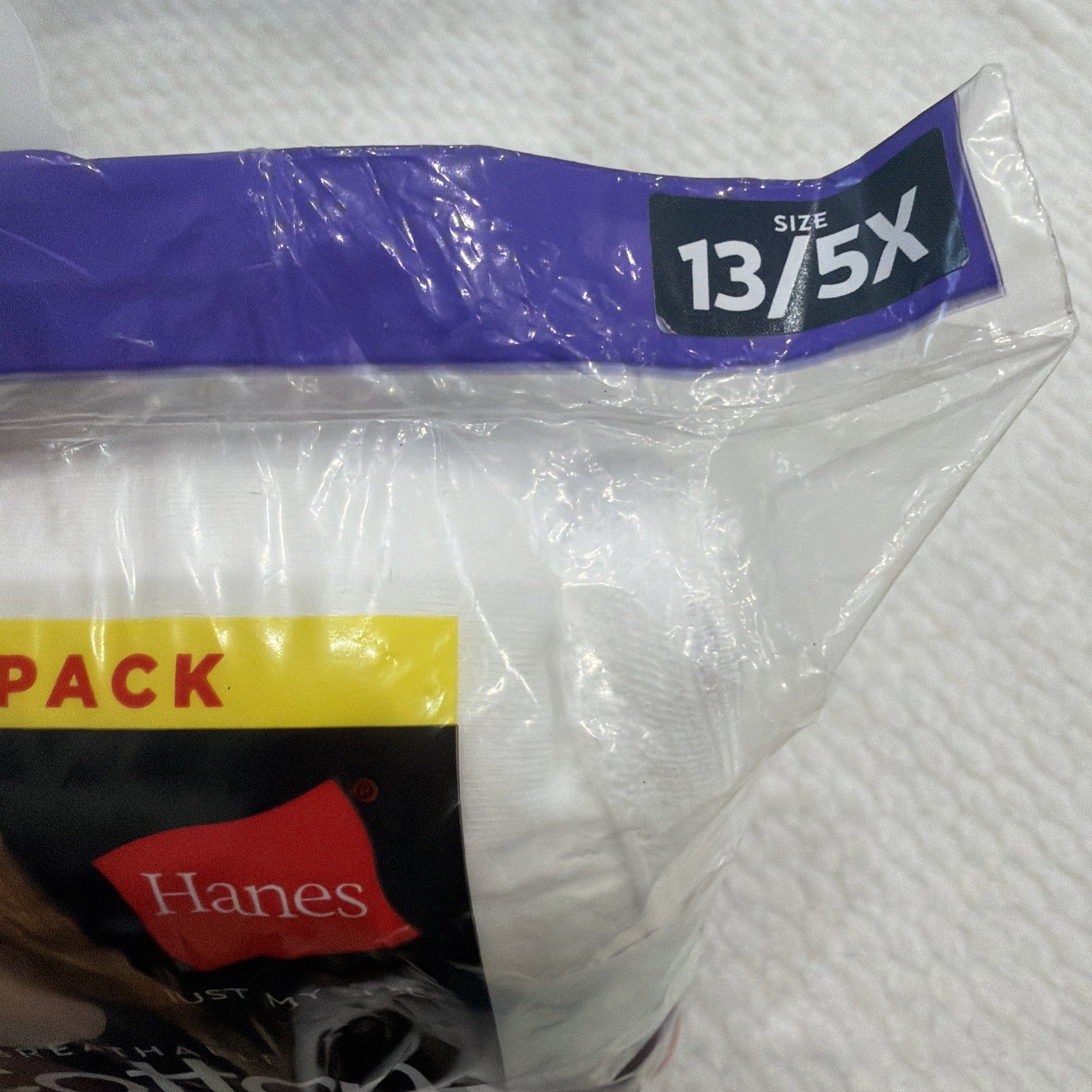 Hanes Women’s Cotton Assorted Briefs 10-Pack Sz 5X 30W-32W