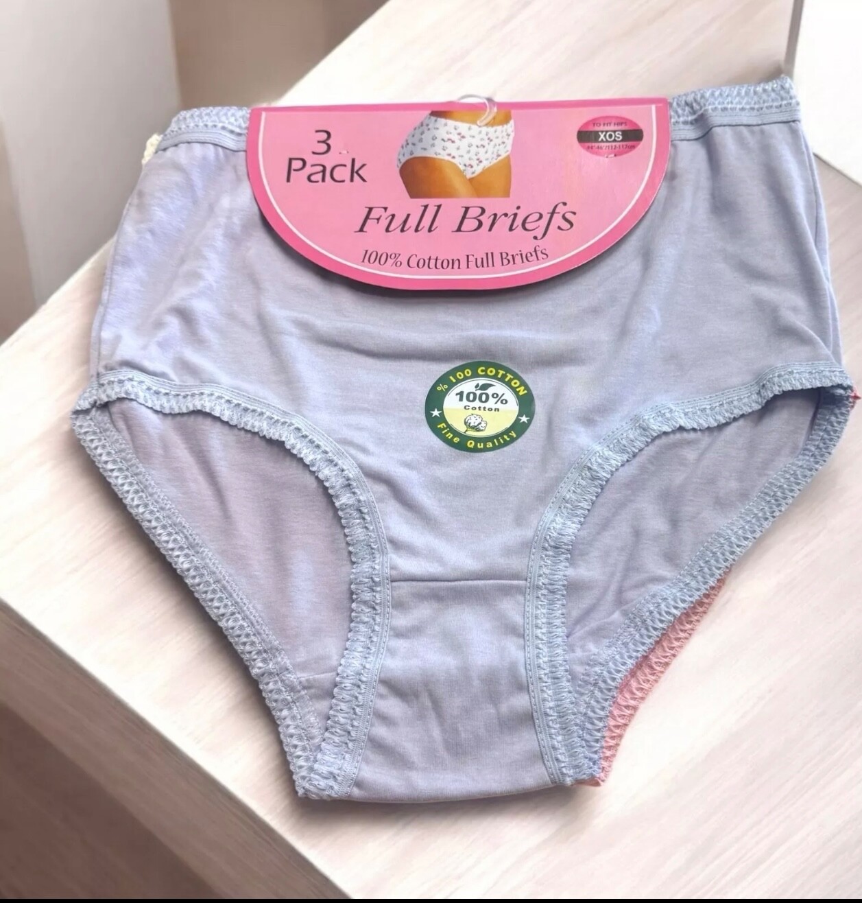 3/6/12Pack Ladies Briefs Maxi 100% Cotton Full Comfort Fit Underwear,