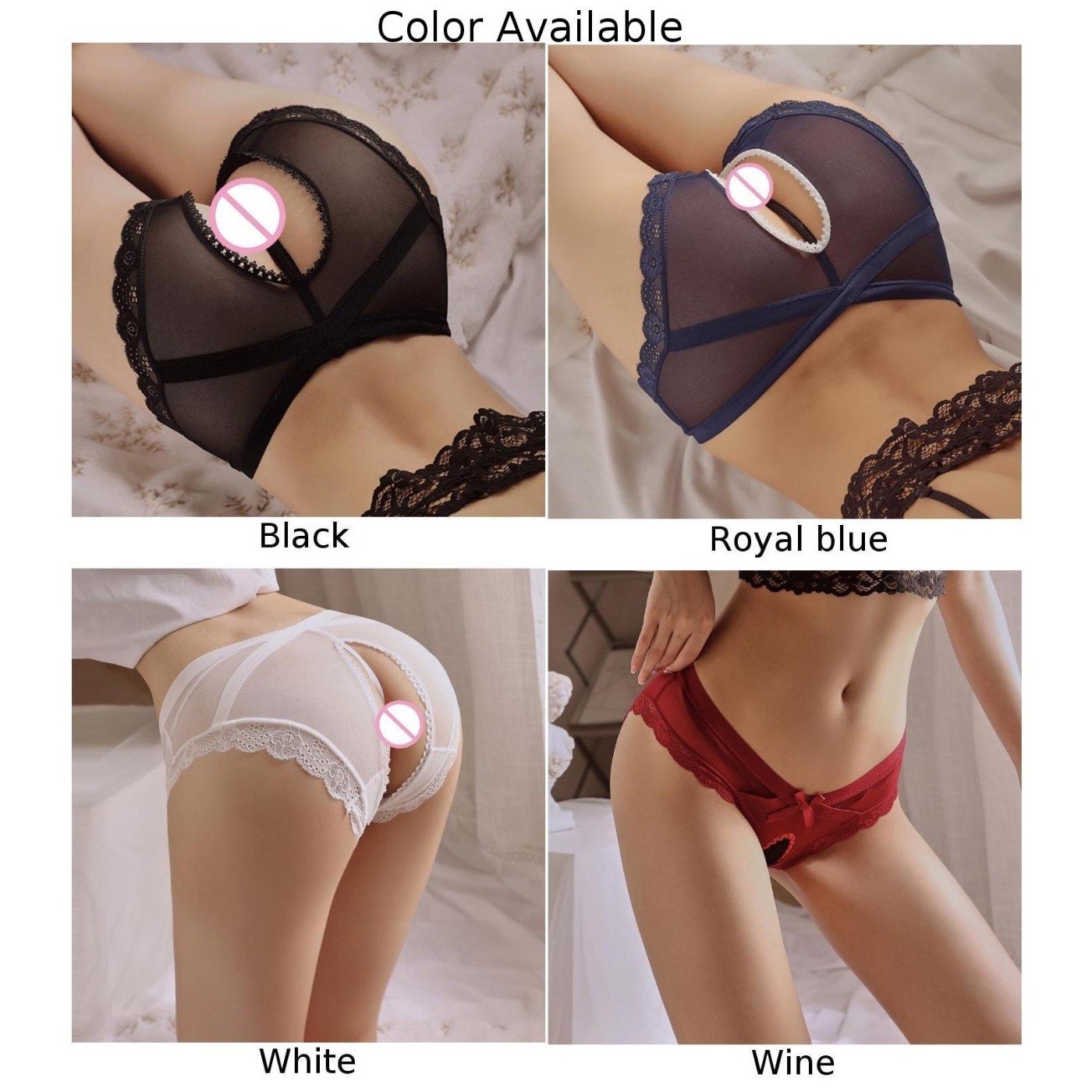 Sissy Pouch Panties Men And Women Lace Bikini Briefs G-String Thongs Underwear