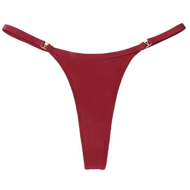 5 Pack Lot Womens Sexy Panties Low Waist G string Thongs Briefs Bikini Underwear