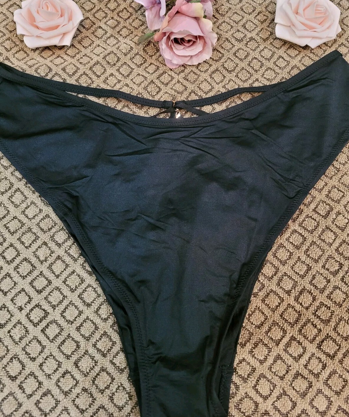 SAVAGE X FENTY Not Sorry Open Back Strappy Brazilian Panty 2X ~ NWT ~$32.00 msrp