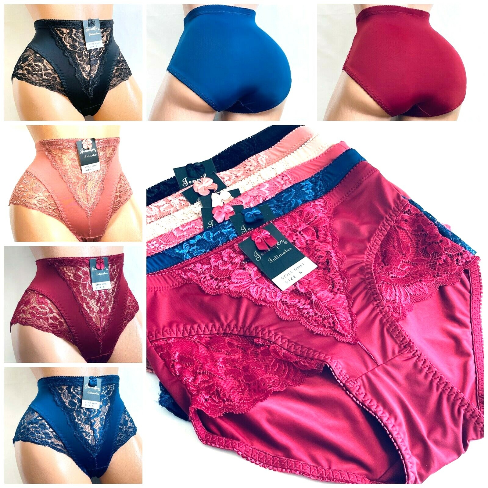 6-12 High Waist Briefs Tummy Control Girdles Bikini Shaper Panties Gifts 57 S-4X